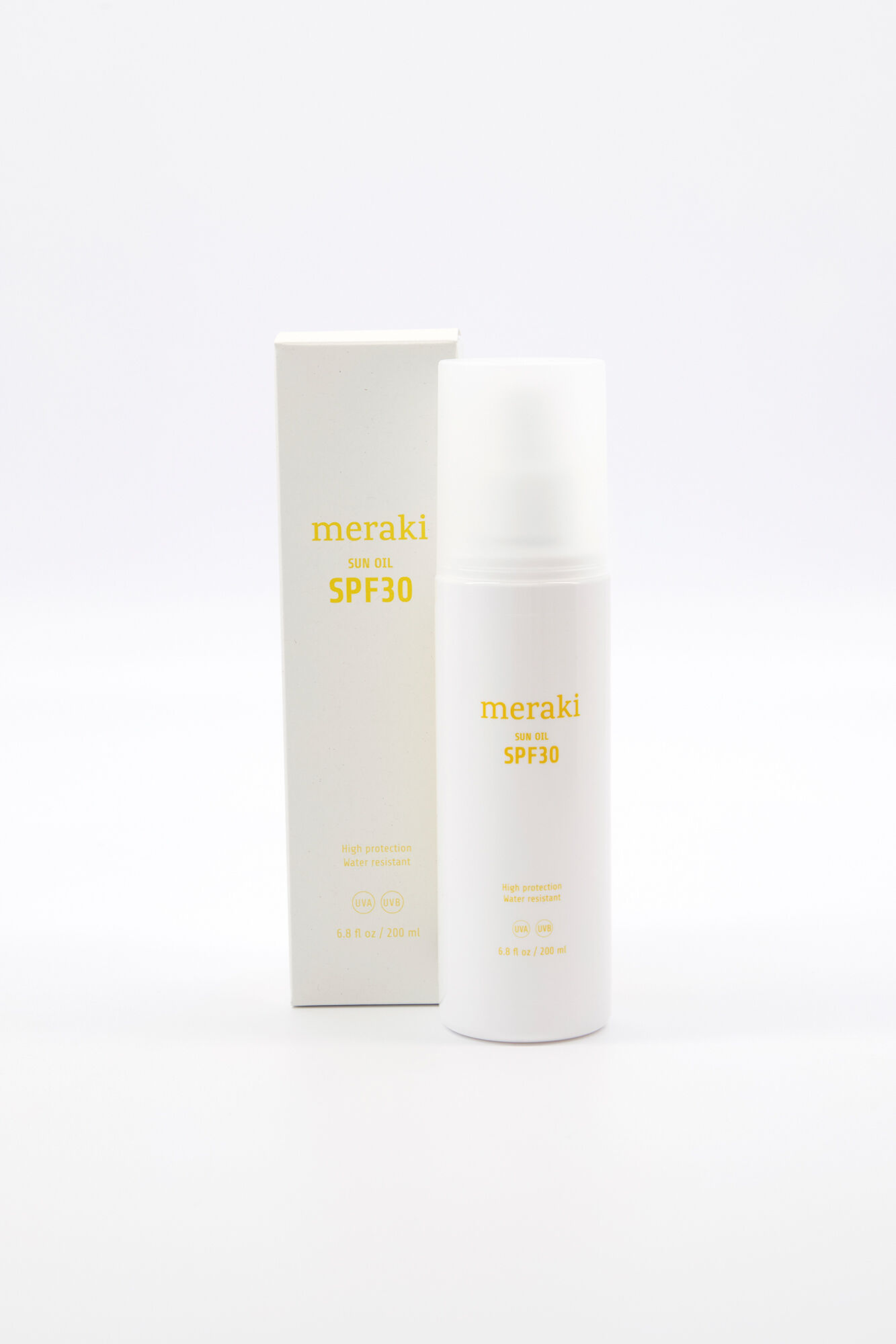Meraki Aceite protector solar corporal blanco