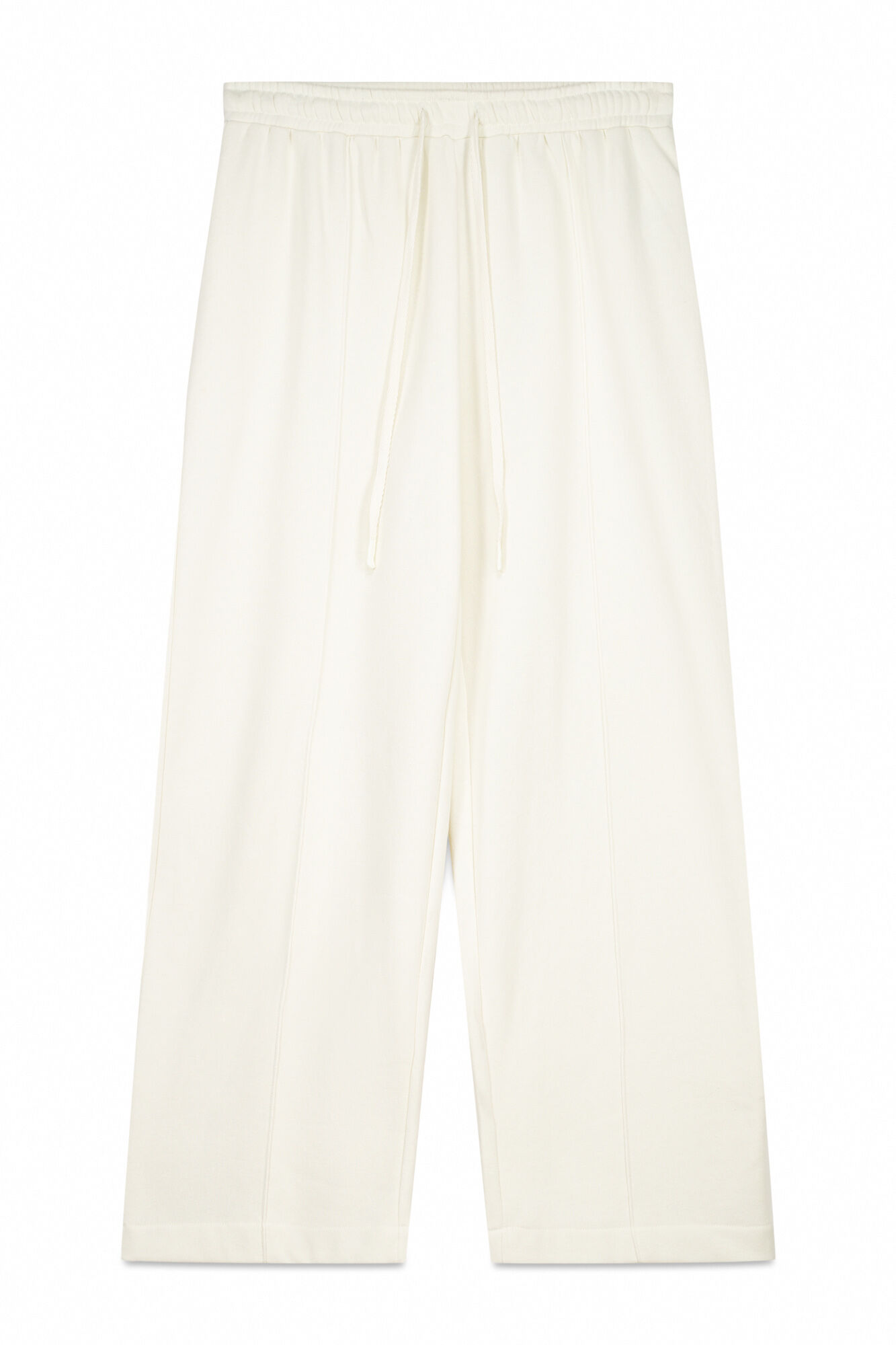 Women'secret Cal&ccedil;a comprida branca de pel&uacute;cia fina bege