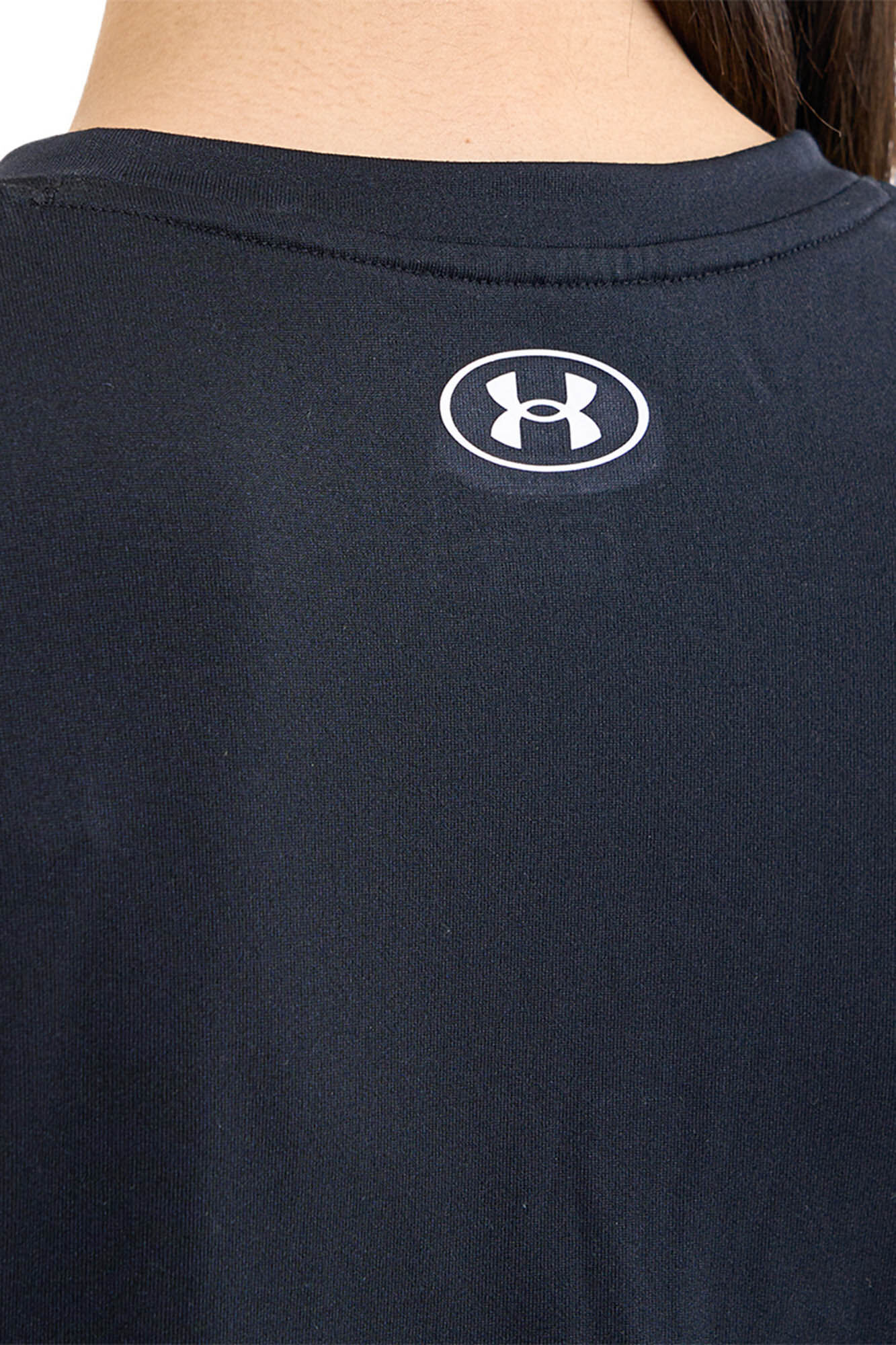Under Armour T-shirt manga curta t&eacute;cnica preto