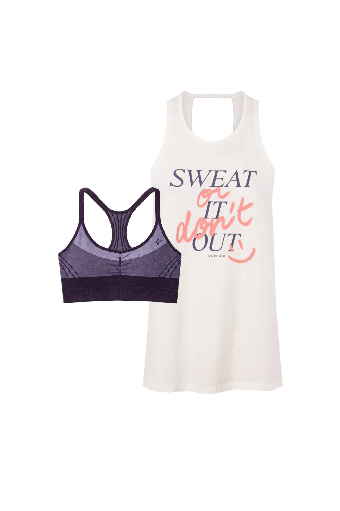 Womensecret Conjunto de soutien e t-shirt 