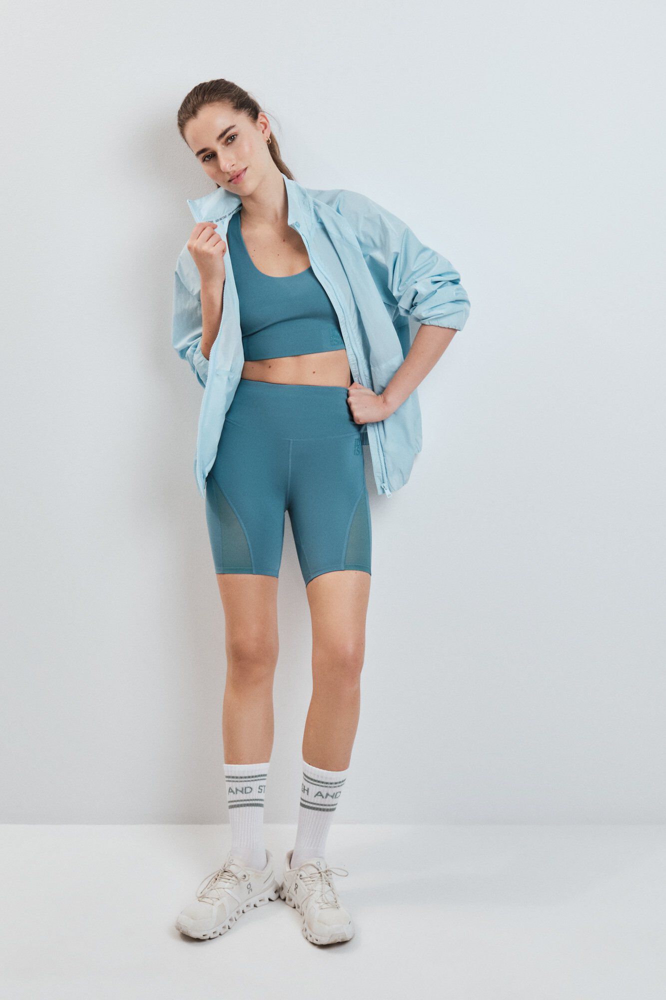 Womensecret Conjunto de pack, soutien, casaco e leggings 