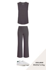 Womensecret Conjunto de t-shirt, sapatilhas e cal&ccedil;a 