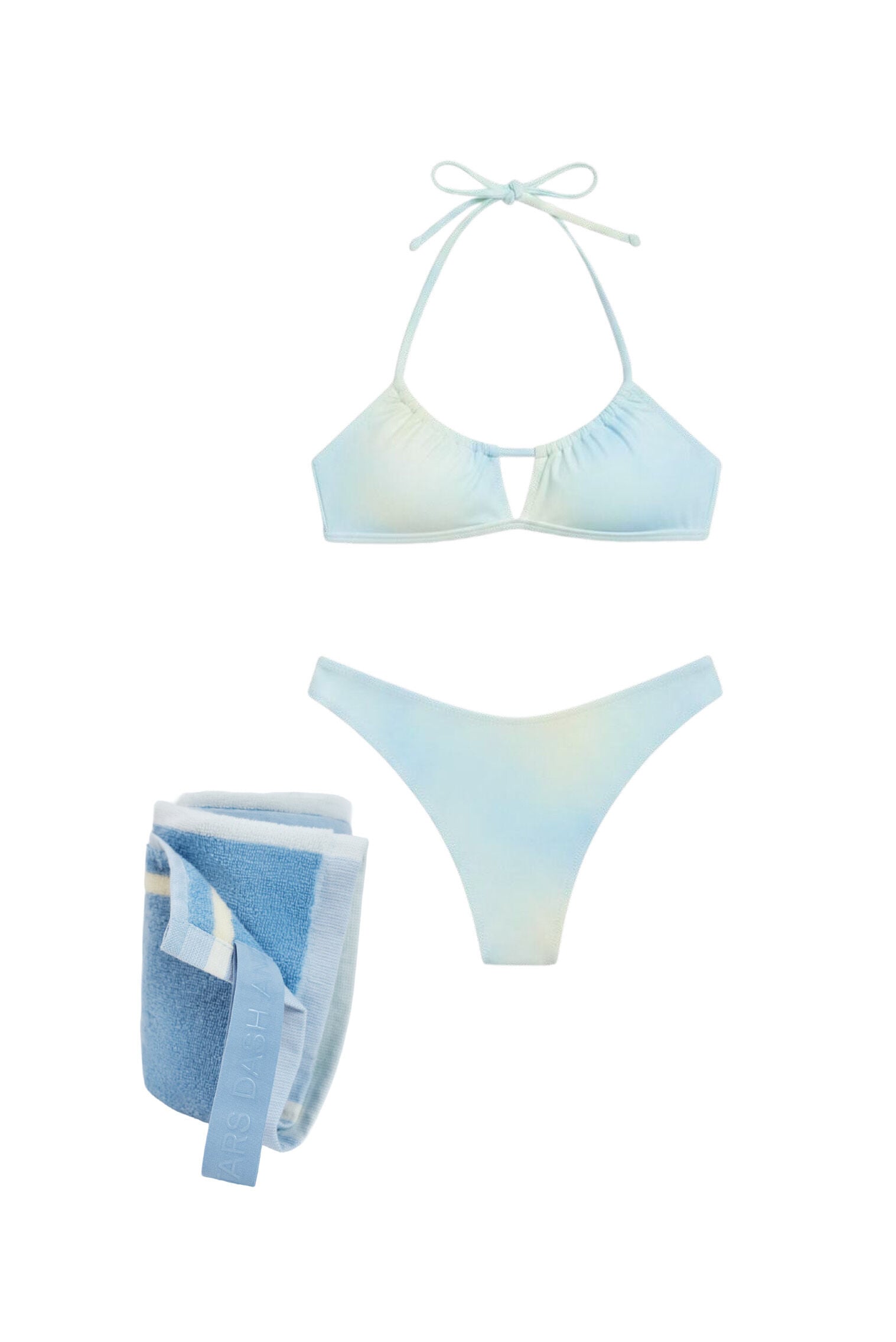 Womensecret Conjunto de cueca, top e toalha 