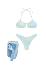 Womensecret Conjunto de cueca, top e toalha 