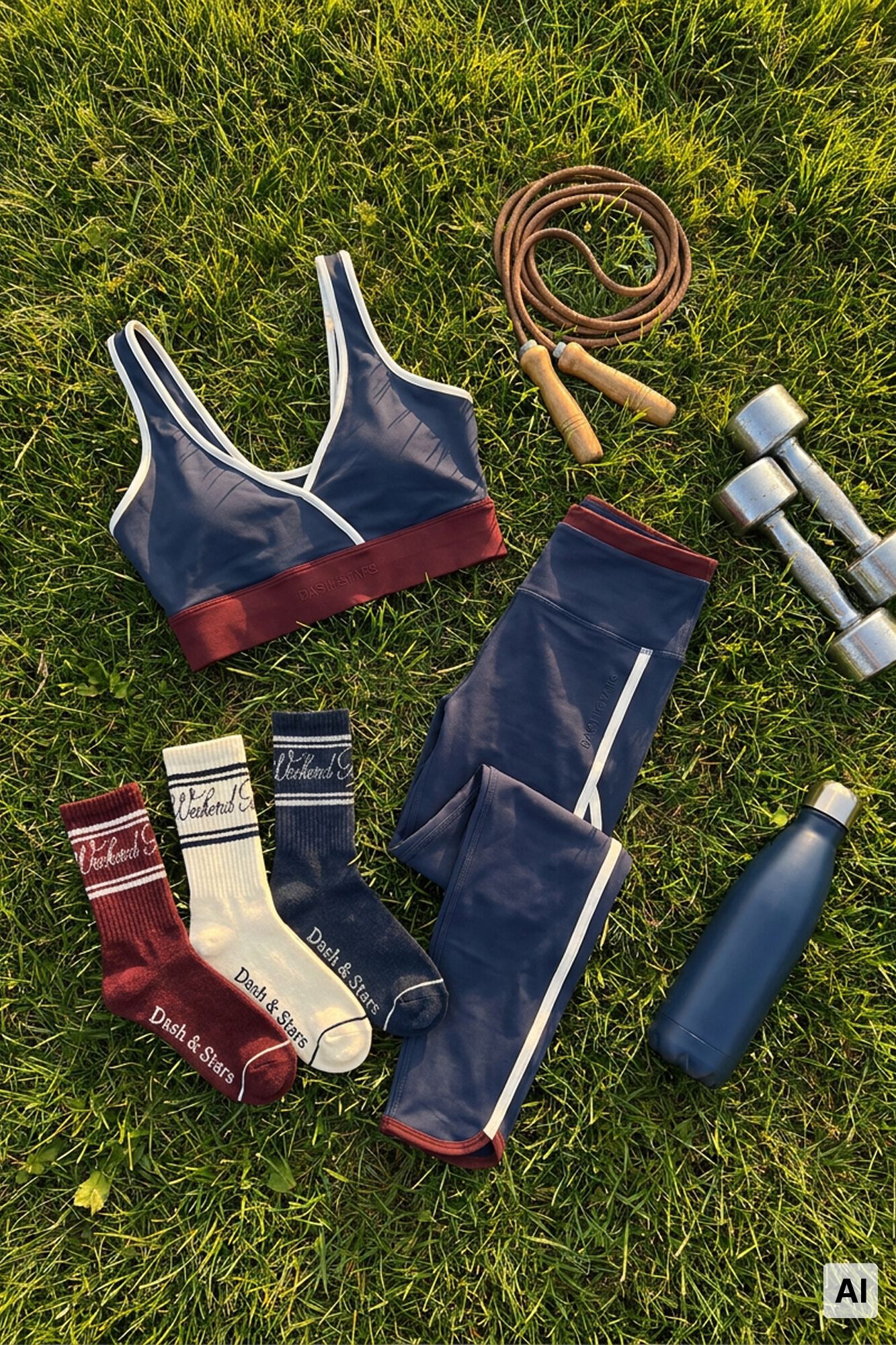 Womensecret Conjunto de soutien, pack e leggings 