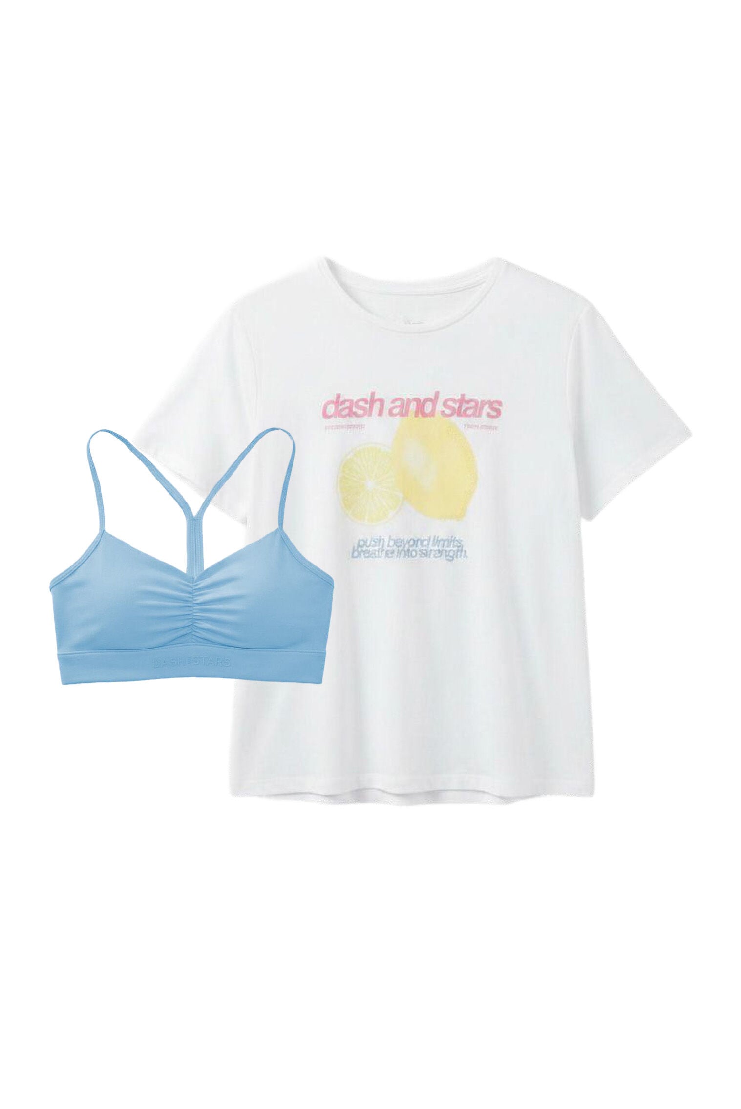Womensecret Conjunto de soutien e t-shirt 