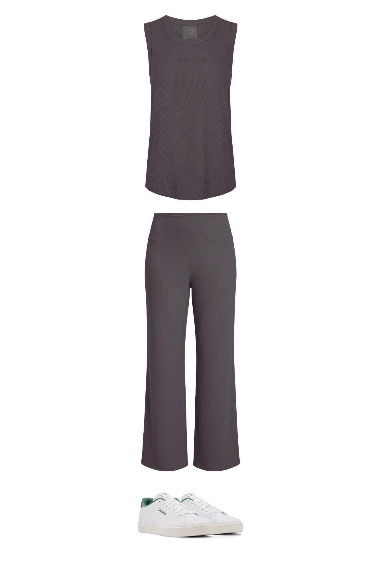 Womensecret Conjunto de t-shirt, sapatilhas e cal&ccedil;a 