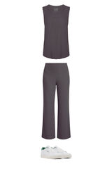 Womensecret Conjunto de t-shirt, sapatilhas e cal&ccedil;a 