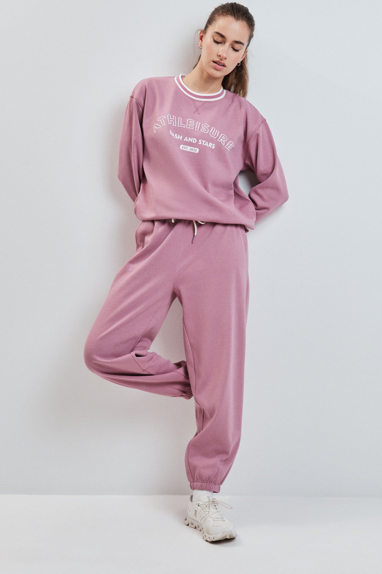 Womensecret Conjunto de sweatshirt e cal&ccedil;a 