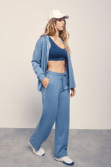 Womensecret Conjunto de sujetador, chaqueta, riñonera y pantalón 