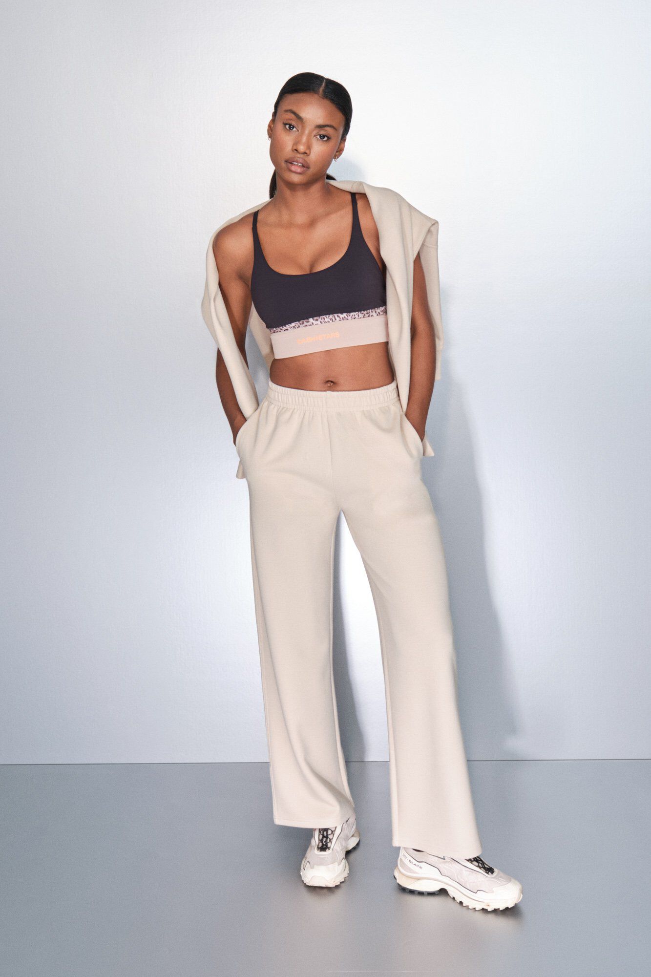 Womensecret Conjunto de sujetador, sudadera y pantal&oacute;n 